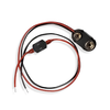 9 Volt Battery Snap & Micro Push Button Switch For LEDs