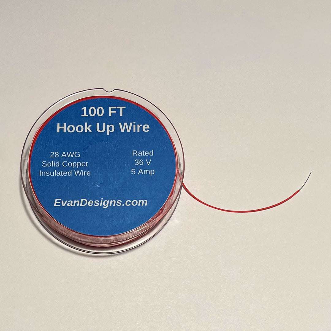 100 foot red kynar wire