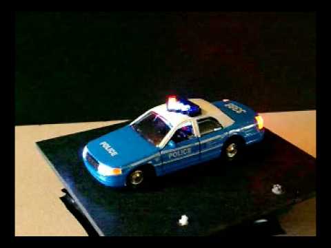 Realistic Siren for 1:43 Diecast Model Police Cars