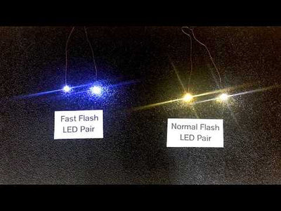 Mini LED Lights that Flash In Sync Using a Tiny Circuit