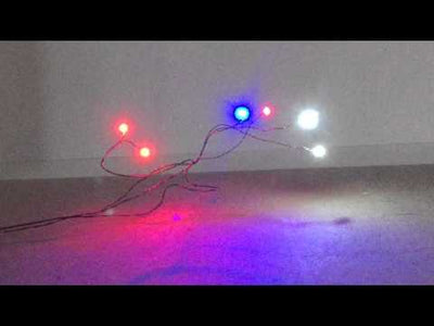Police LED Lights for HO 1:87 Scale