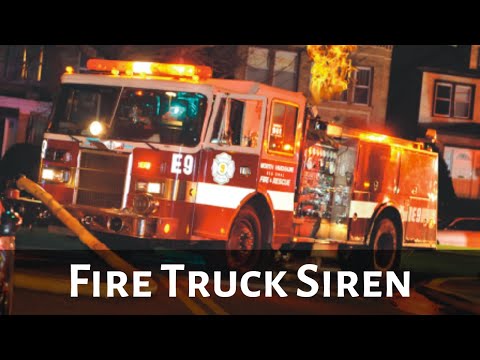 Fire Truck Siren video