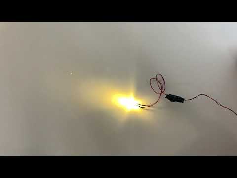 Model Train Mars light Or Heartbeat Effect LED