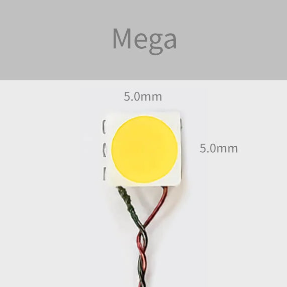 Super bright LED for small hobby projects | Try our compact Mega LED
