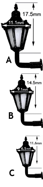 Miniature Wall Lamp or Coach Lamp