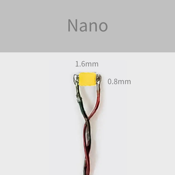picture of nano LED size