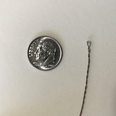 Size of the Nano LED next to a coin 