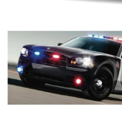 Working Diecast Police Lights & Sirens