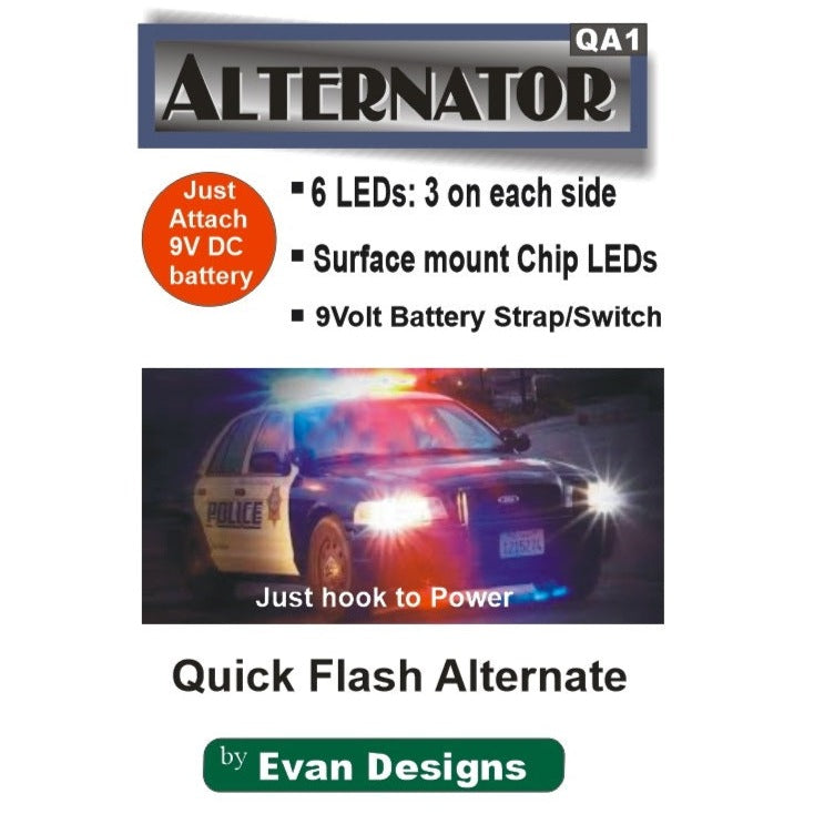 Quick Flash Alternator Circuit Diecast Emergency Vehicle