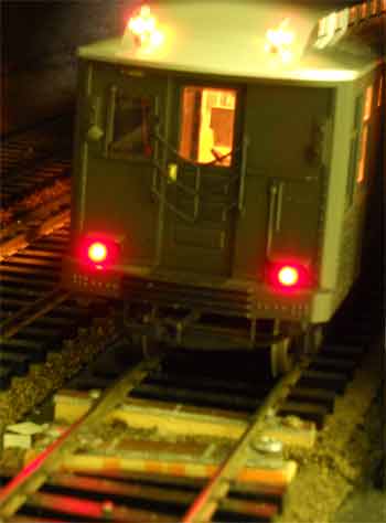 Red Directional LED for Model Trains