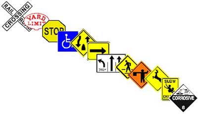 Sign Creator for your Model Train Layout and Diorama Needs, Print Sign